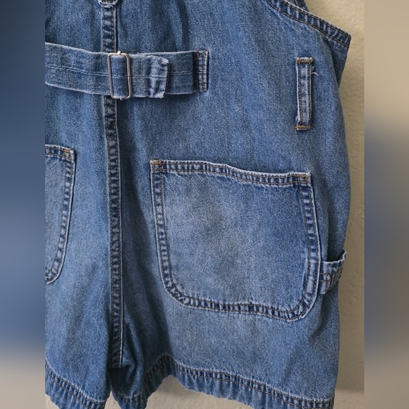 No Boundaries Denim Overalls Juniors Size S/CH (3-5) - Picture 10 of 10